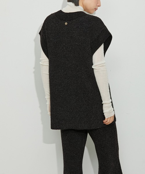 ベスト ミックスモールヤーンベスト レディース YENN イエン MIX HAND