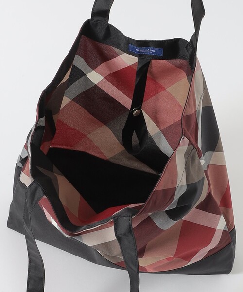 BLUE LABEL CRESTBRIDGE エコバッグ パーシャルクレストブリッジ  