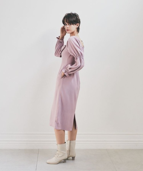 Maison de FLEUR ワンピース 愛され上手なリボンワンピース
