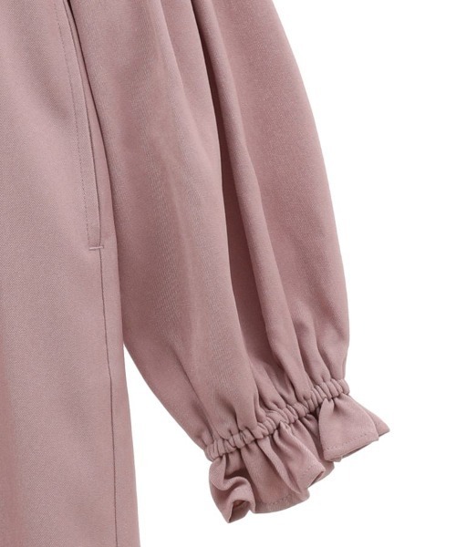 【新品】Maison de FLEUR ネックリボンワンピース　S Maison de FLEUR ワンピース 愛され上手なリボンワンピース