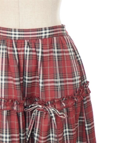 axes femme POETIQUE チェック柄ティアードスカート・新品 axes femme POETIQUE スカート チェック柄ティアードスカート