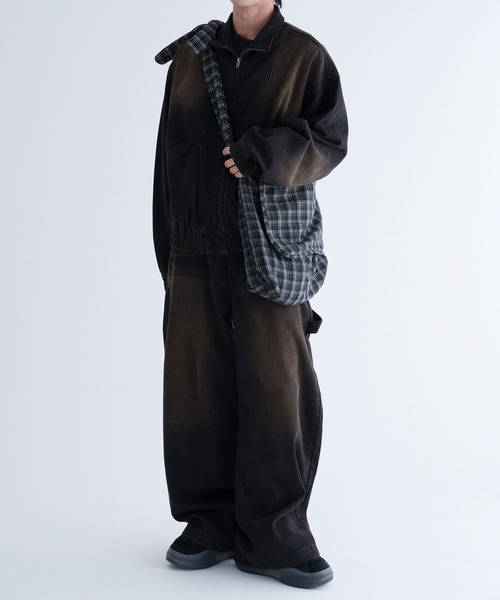 ショルダーバッグ 「EPNK」Knot check shoulder bag / ノットチェック 