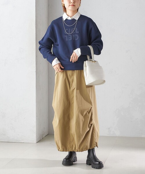 SHIPS（シップス） トレーナー スウェット 「手洗い可能」ダンボール