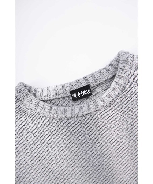 SPLR セーター ニット ニット｜Garment Dyed Crew Knit｜SPLR