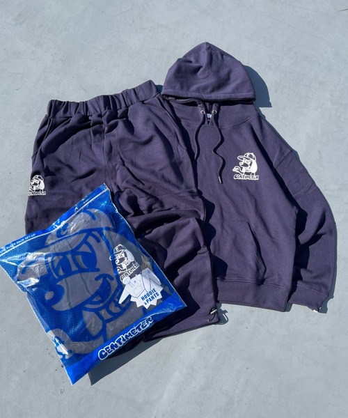 centimeter（センチメーター） パーカー CMT ruler pack set up メンズ