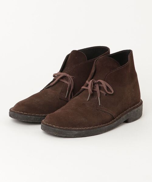 【極美品】Clarks クラークス チャッカブーツ レザー ブラウン 26.5㎝ Clarks（クラークス） チャッカブーツ - ブラウン メンズ : ZOZOTOWN