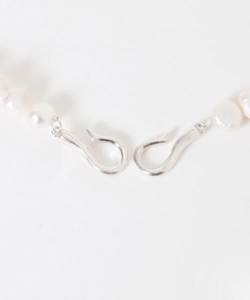 ネックレス SMELLY so’　pearl hook necklace レディースの画像