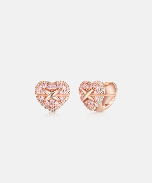 ピアス 「メトロシティ」クオレスターリングシルバーローズピアス レディース_2