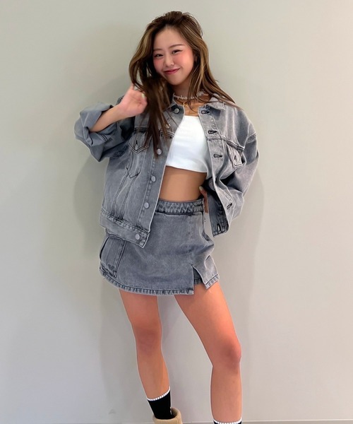 ロキシー　デニムスカート ミニスカート　ROXY ROXY（ロキシー） デニムスカート LIVED IN DENIM SKORT/ロキシー