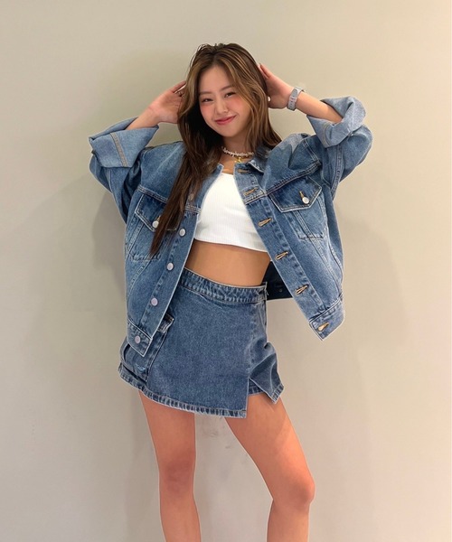ロキシー　デニムスカート ミニスカート　ROXY ROXY（ロキシー） デニムスカート LIVED IN DENIM SKORT/ロキシー
