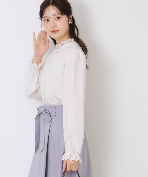 Couture Brooch ブラウス シャツ 「ほろ甘・大人カワイイ」エン
