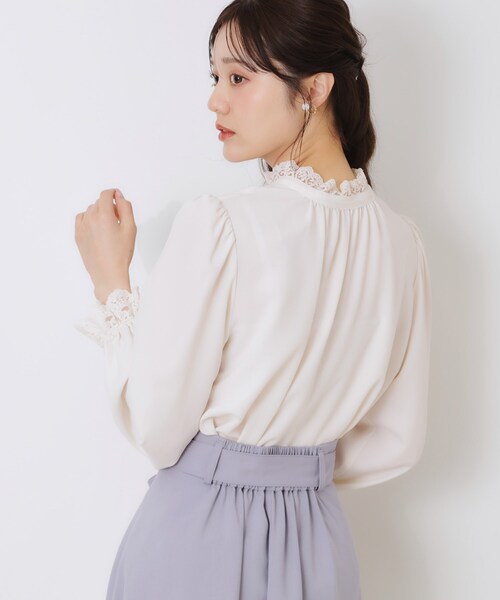 Couture Brooch ブラウス シャツ 「ほろ甘・大人カワイイ」エン