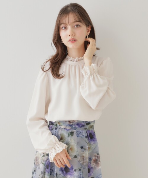 Couture Brooch ブラウス シャツ 「ほろ甘・大人カワイイ」エン