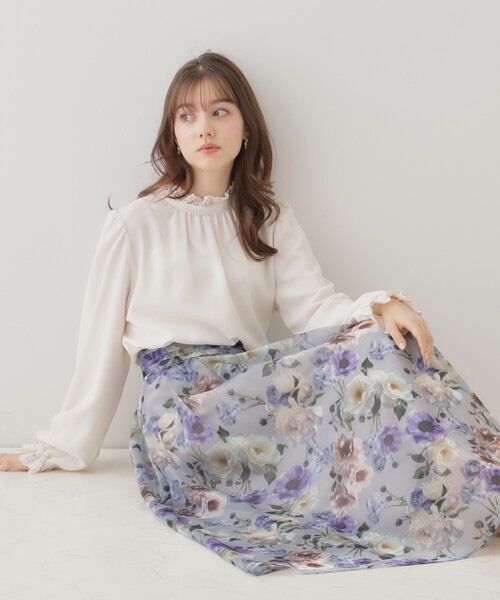 Couture Brooch ブラウス シャツ 「ほろ甘・大人カワイイ」エン