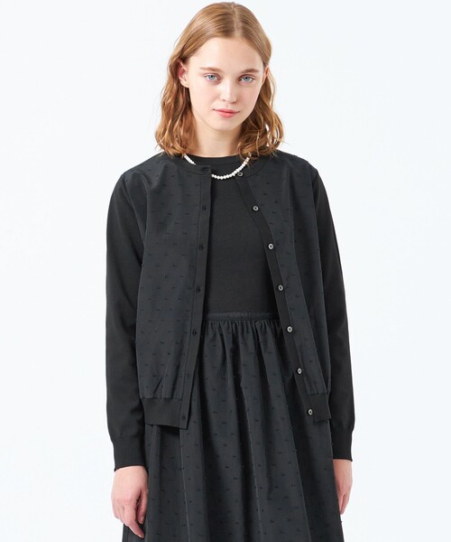 MACKINTOSH PHILOSOPHY カーディガン ニットコンビジャガード