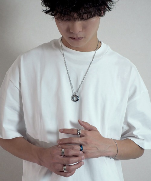 SBG by 7JEWELRY 指輪 リング SBG 六角形ミラーカットリング メンズ