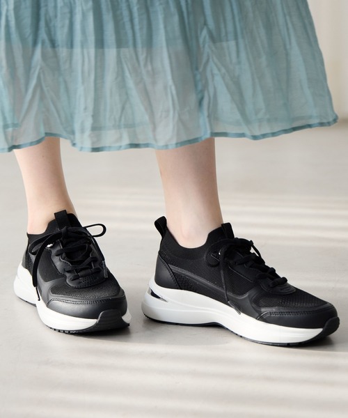 HIMIKO スニーカー 「HIMIKO」ニットコンビスニーカー/657105