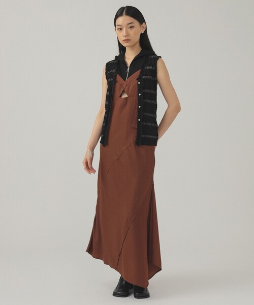 ベスト ジレ ボーダーフリル ベスト レディース Ray BEAMS ベスト ジレ ボーダーフリル レディース : ZOZOTOWN