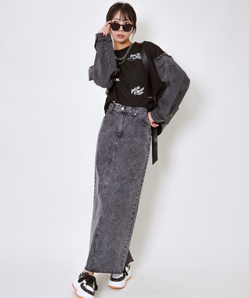 新品 タグ付き 切り替え デニム スウェット トレーナー ファーリーレート M TopIsm トレーナー スウェット アメカジプリントクルーネック裏