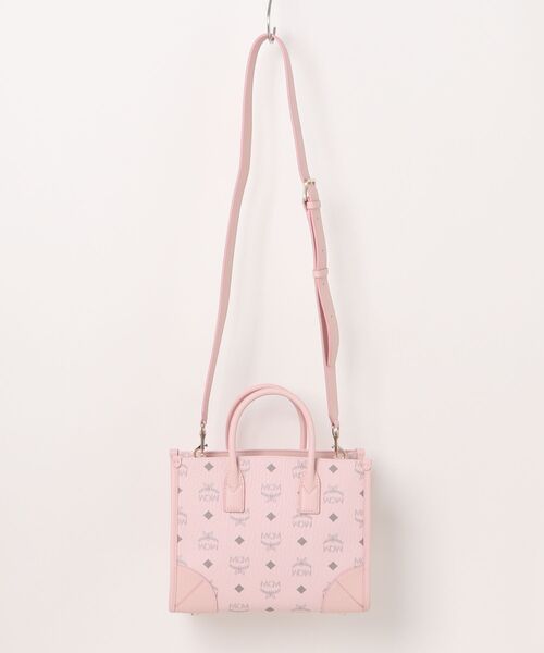 MCM エム シー エム トートバッグ エム・シー・エム MCM ヴィセトス トートバッグ ピンク ヴィセ