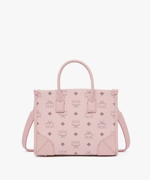 MCM エム シー エム トートバッグ エム・シー・エム MCM ヴィセトス トートバッグ ピンク ヴィセ