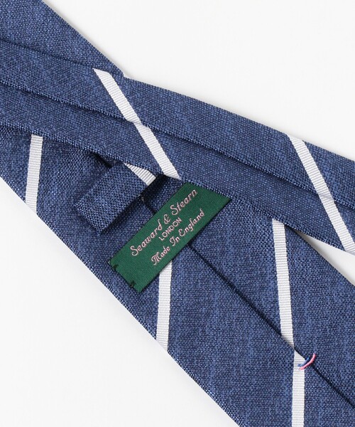 Seaward&Stearn ストライプ柄ネクタイ Seaward＆stearn ネクタイ Seaward ＆ Stearn / シルク