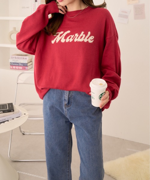 「Ada.」 長袖ニット FREE オフホワイト レディース_画像6