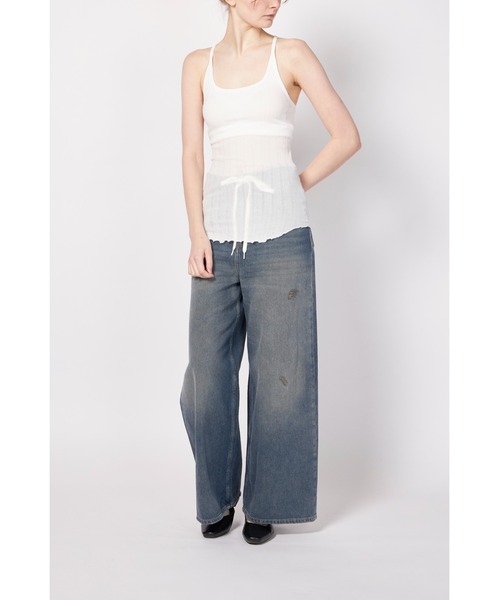 カップ付きタンクトップ（HAKUJI／ファッション）（性別：レディース