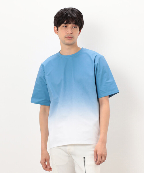 COMME CA ISM（コムサイズム） tシャツ グラデーションプリント T