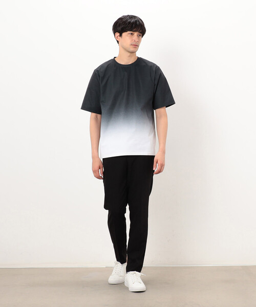 COMME CA ISM tシャツ グラデーションプリント Tシャツ メンズ