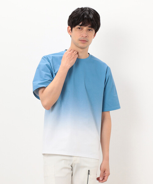 COMME CA ISM（コムサイズム） tシャツ グラデーションプリント T