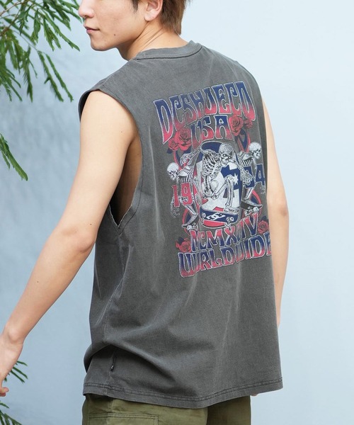 DC SHOES タンクトップ DC/ディーシー バックプリント