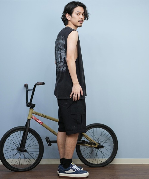 タンクトップ DC/ディーシー タンクトップ バックプリント ヴィンテージ風 25 ROCK SKULL SL DSL252018 メンズ レディース | DC SHOES | 08