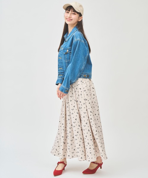 momo☺︎ / hagumu ⿻ ソフトデニムジャケット Gジャン 春 EDWIN 2023-2024新作【SALE／5%OFF】EDWIN エドウィン 505J