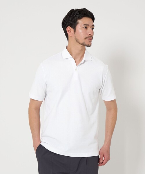 UA BEAUTY&YOUTH ポロ Lサイズ WARDROBE SMART BEAUTY＆YOUTH UNITED ARROWS ポロシャツ 「WEB限定 WARDROBE