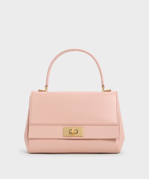 CHARLES ＆ KEITH ハンドバッグ Lennie レニー チェーン