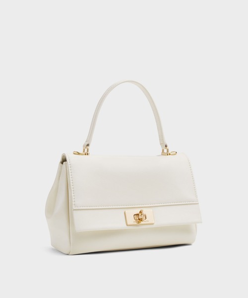 CHARLES ＆ KEITH ハンドバッグ Lennie レニー チェーン