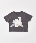 tシャツ 半袖 オル・イヴmeow Tee レ...の詳細画像4