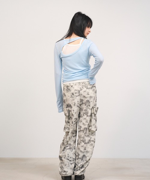Nora Lily tシャツ 「Nora Lily」「elle」Design Cut L/S Pull