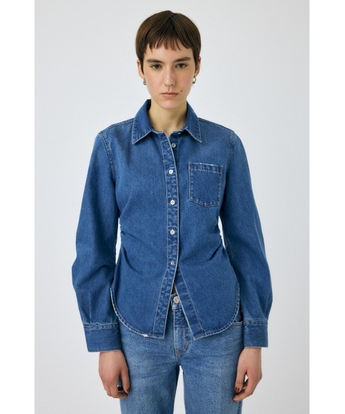 マウジー♡デニムフルスリーブブラウス 26年SS新作】DENIM PUFF ブラウス（シャツ/ブラウス）｜MOUSSY