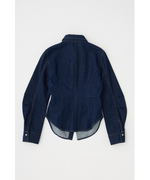 MOUSSY（マウジー） ブラウス シャツ WAIST FIT DENIM シャツ 