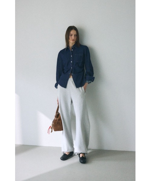 MOUSSY（マウジー） ブラウス シャツ WAIST FIT DENIM シャツ 