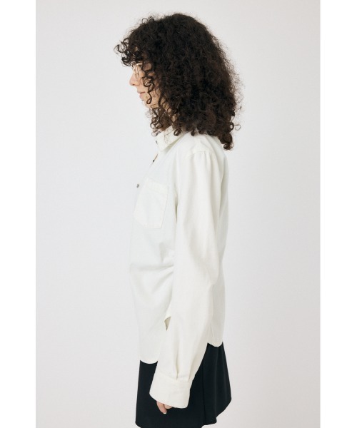 MOUSSY（マウジー） ブラウス シャツ WAIST FIT DENIM シャツ 