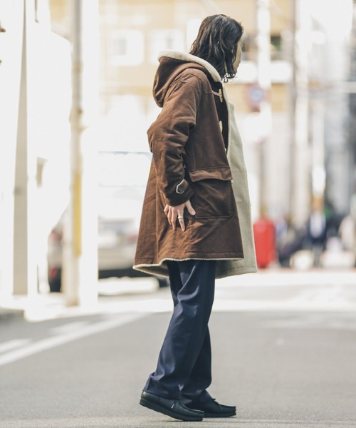URBAN RESEARCH Sonny Label ダッフルコート MEDIUM インディゴブルー
