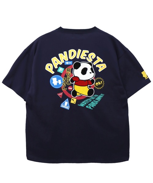 PANDIESTA tシャツ とびだしパンダTシャツ(M2) メンズ