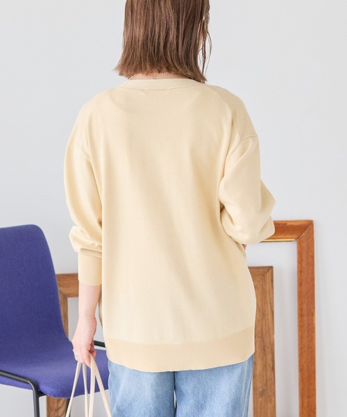 極美品✨ ティッカ カーディガン　肉厚　Vネック　ポケット　ローゲージ 極美品✨ ティッカ カーディガン 肉厚 Vネック ポケット ローゲージ
