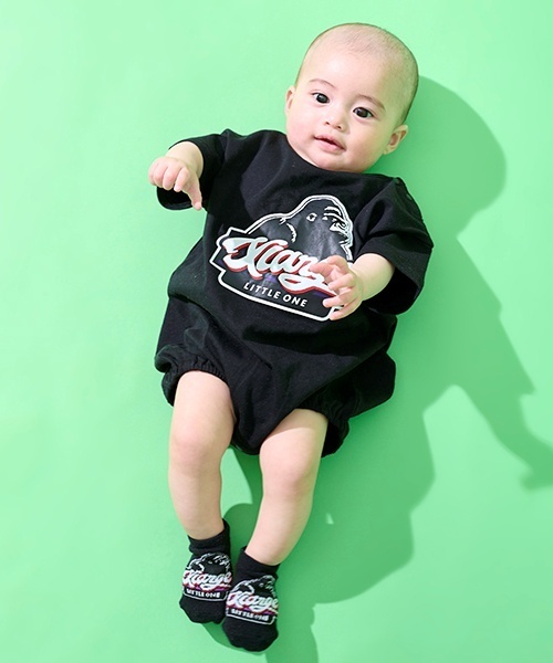 史上最も激安 KIDS XLARGE ベビー服 OGゴリラ＆ロゴ半袖ロンパース ロンパース その他
