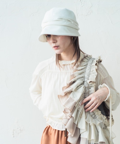 ORIENT MILLINERY 帽子 キャスケット MARON「マロン」和紙から紡いだ