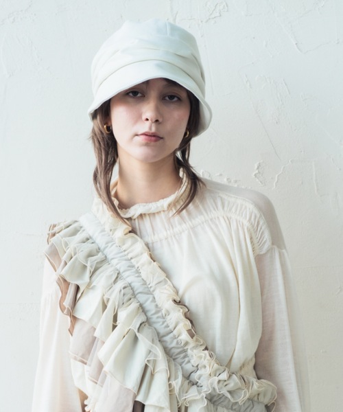 ORIENT MILLINERY 帽子 キャスケット MARON「マロン」和紙から紡いだ