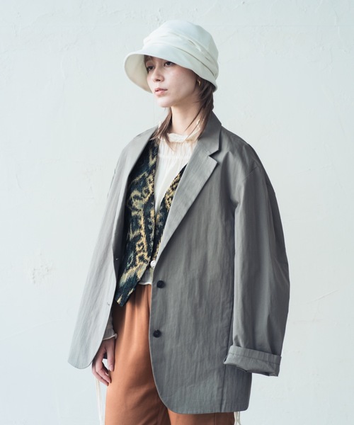 ORIENT MILLINERY 帽子 キャスケット MARON「マロン」和紙から紡いだ